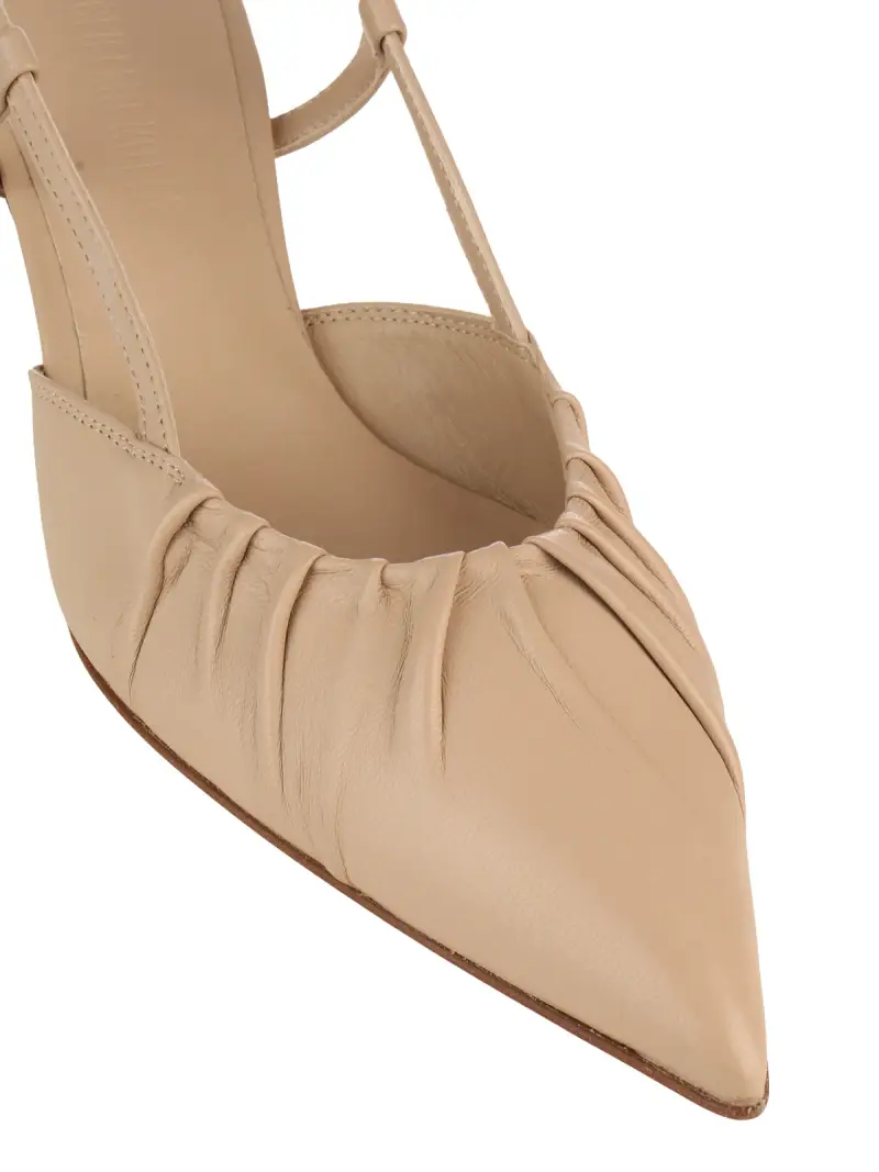 slingback asphie BEIGE miniatura 3