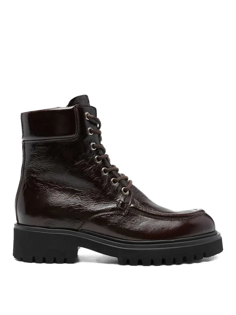 Stivali alti al ginocchio Marrone