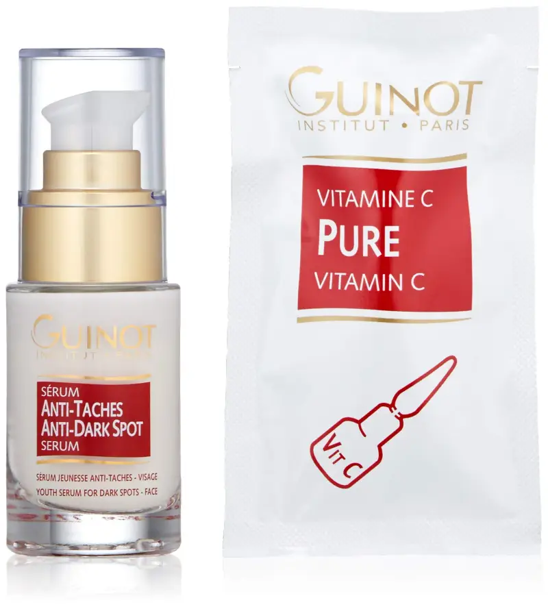 Set Guinot Anti Macchie Siero Per Il Viso 23,5 ml + Siero Puro Vitamina C Per Il Viso 1,5 ml