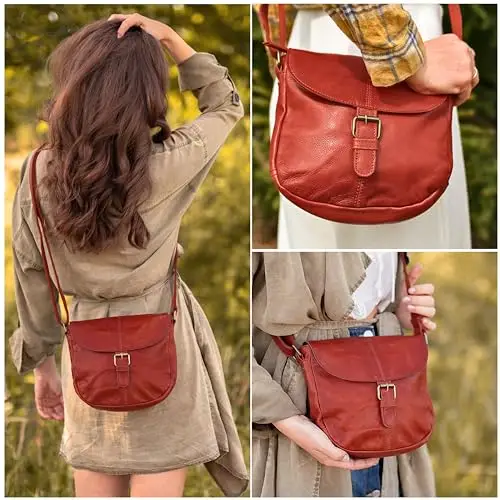 Gusti Borse Pelle - Candice Women Spall Bullo Borsa per spalla Borsa per festa della borsa per festival Ken Bag Bagna miniatura 3