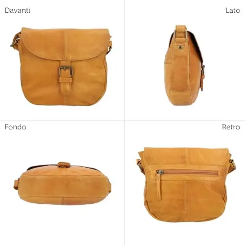 Gusti Borse Pelle - sacchetto per spalla per spalla per spalla sacca per sacchetto per festival per sacchetto per miniatura 3