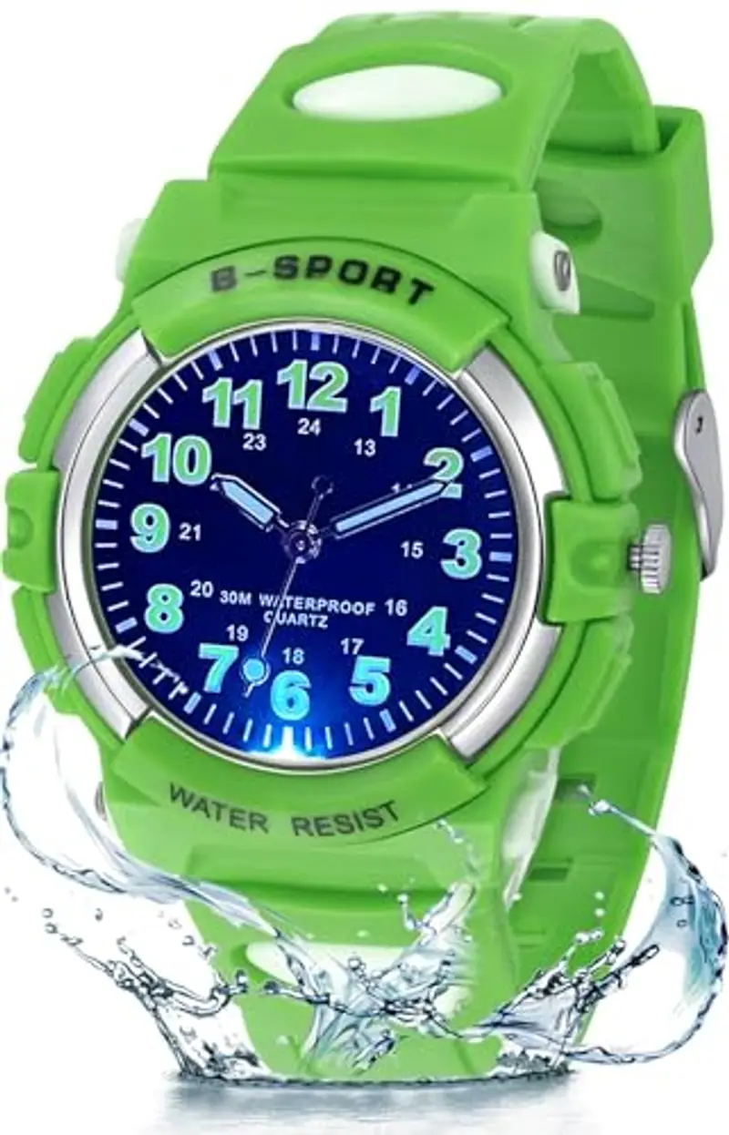 GUUMUXIN Orologi sportivi Bambino Verde 2106289