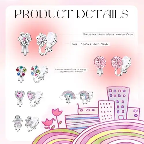 Guyode Orecchini Bambina Multicolore 3145775 miniatura 3