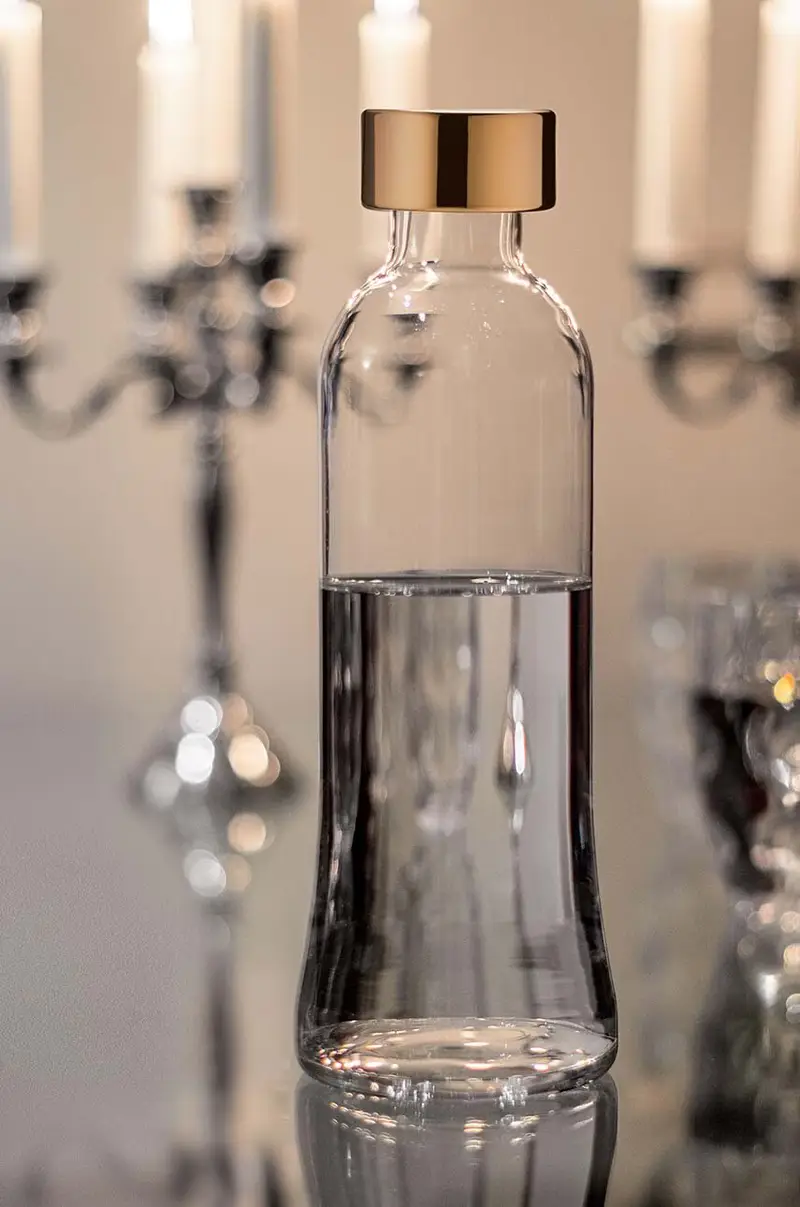 bottiglia d'acqua Icons Verde miniatura 2