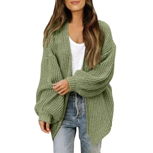 GXYANiaoy Cardigan Verde 3370100