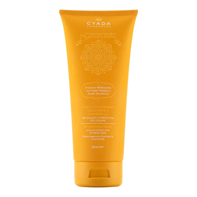 Hyalurvedic Impacco Ayurvedico Riflessante Gold Hair - Capelli colorati
