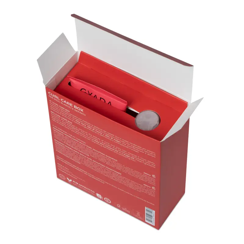 Linea Modellante Ricci Curl Care Box - Shampoo capelli ricci, Balsamo capelli ricci, Capelli ricci, Cofanetto per capelli miniatura 3