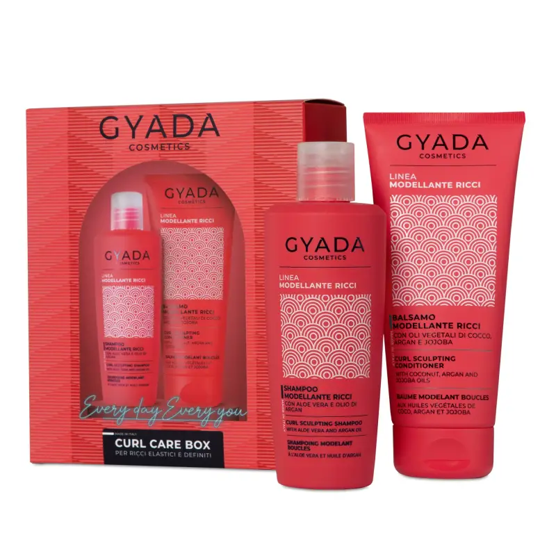 Linea Modellante Ricci Curl Care Box - Shampoo capelli ricci, Balsamo capelli ricci, Capelli ricci, Cofanetto per capelli miniatura 4