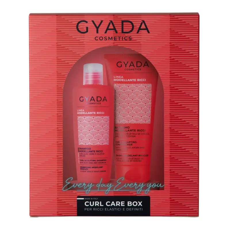 Linea Modellante Ricci Curl Care Box - Shampoo capelli ricci,Balsamo capelli ricci,Capelli ricci,Cofanetto per capelli