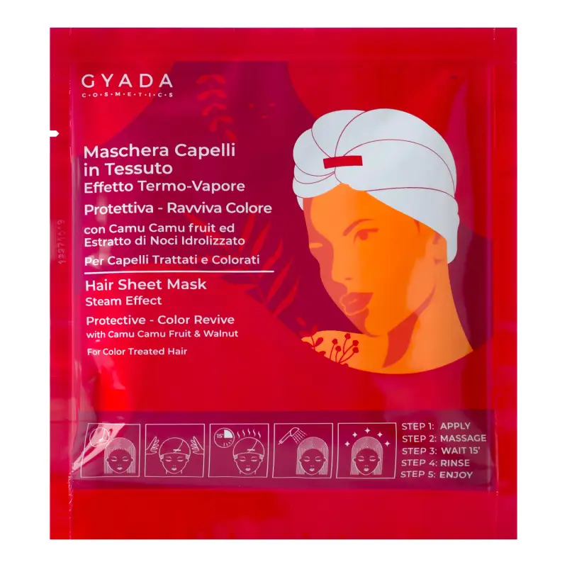 Maschere Capelli in Tessuto Maschera Capelli In Tessuto - Protettiva E Ravviva Colore - Capelli colorati
