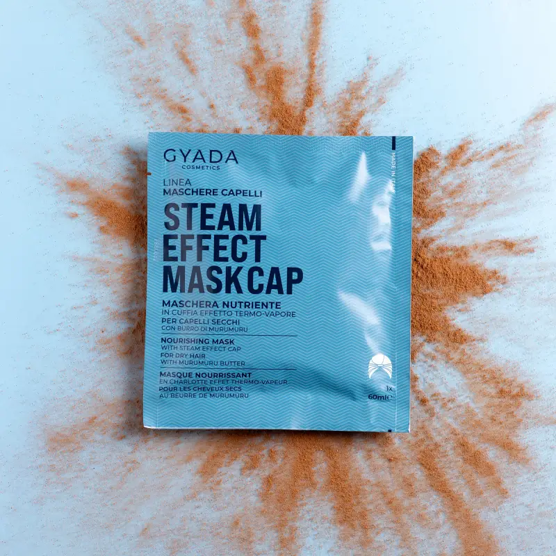 Maschere Capelli in Tessuto Maschera Nutriente In Cuffia Effetto Termo-Vapore - Maschera capelli secchi, Capelli secchi miniatura 3