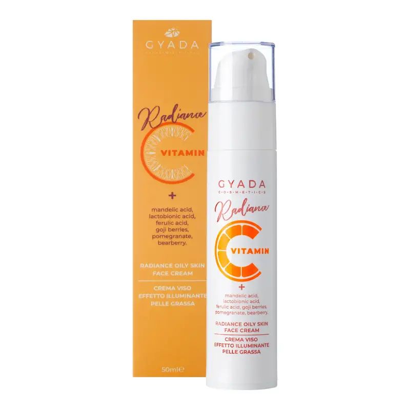 Radiance Vitamin C Radiance Oily Skin Face Cream - Crema viso pelle grassa,Crema viso giorno illuminante
