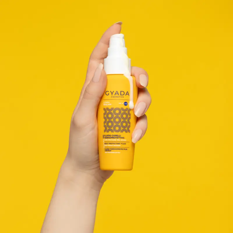 Solari Fluido Capelli Termoprotettivo Con Spf 10 - Spray solare capelli miniatura 3
