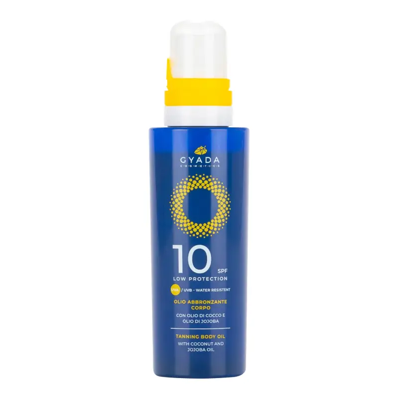Solari Olio Abbronzante Solare SPF10 - Solari bassa protezione