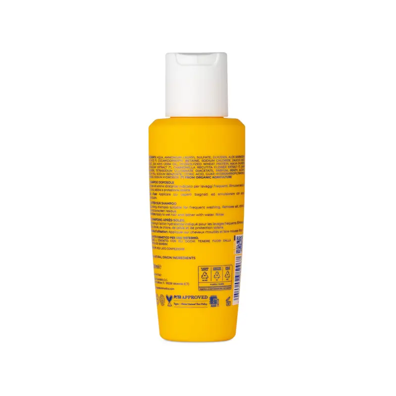 Solari Shampoo Doposole - Shampoo protezione solare, Spray solare capelli miniatura 2