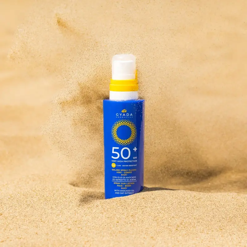 Solari Solare Spray Viso Corpo Baby SPF50+ - Crema Solare Bambini, Protezione solare viso, Solari alta protezione miniatura 2