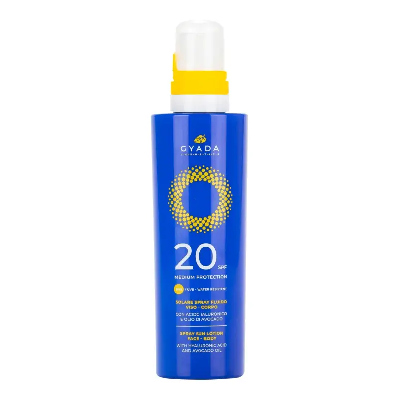Solari Solare Spray Viso Corpo SPF20 - Protezione solare viso,Solari media protezione