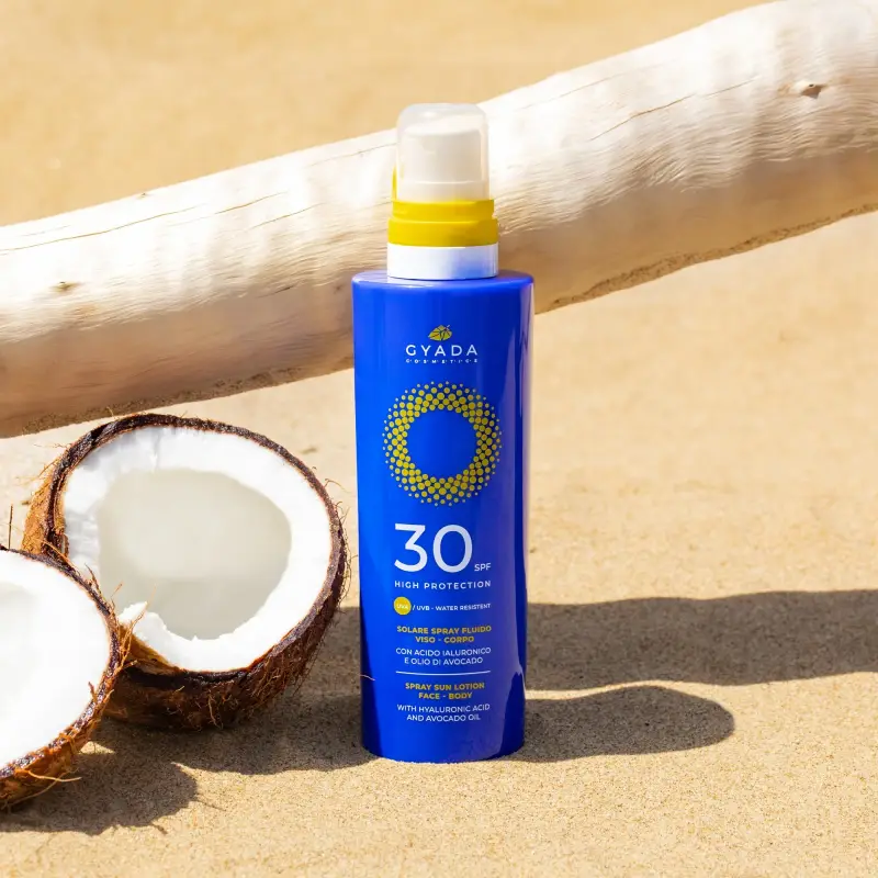 Solari Solare Spray Viso Corpo SPF30 - Protezione solare viso, Solari alta protezione miniatura 2