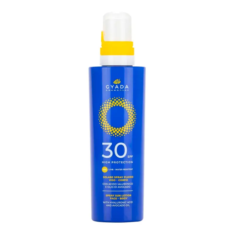 Solari Solare Spray Viso Corpo SPF30 - Protezione solare viso,Solari alta protezione