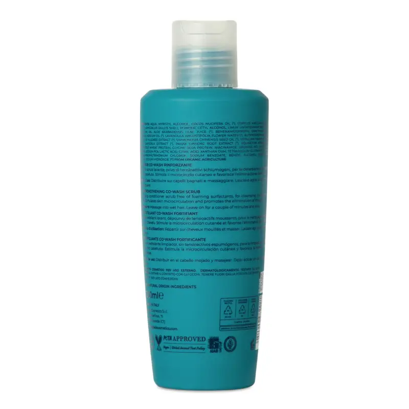 Spirulina Scrub Co-Wash Rinforzante - Shampoo delicato, Scrub cuoio capelluto, Capelli normali miniatura 2