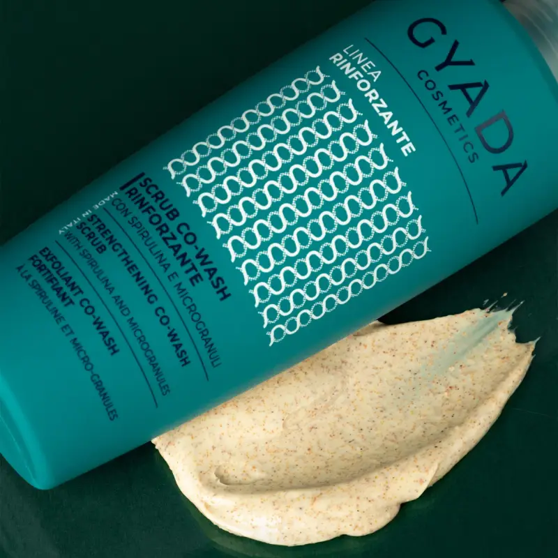 Spirulina Scrub Co-Wash Rinforzante - Shampoo delicato, Scrub cuoio capelluto, Capelli normali miniatura 3
