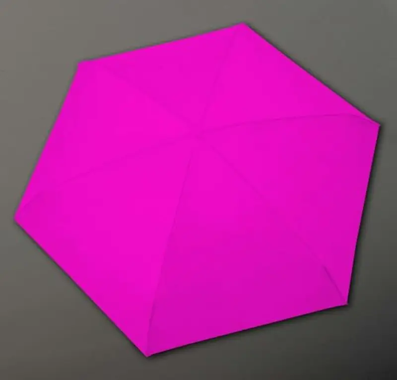 H.DUE.O Ombrello Tascabile [Solo 17 Cm] con Cupola Large. Ombrello Ultra-Leggero da Viaggio, Ombrello Portatile Piccolo miniatura 3