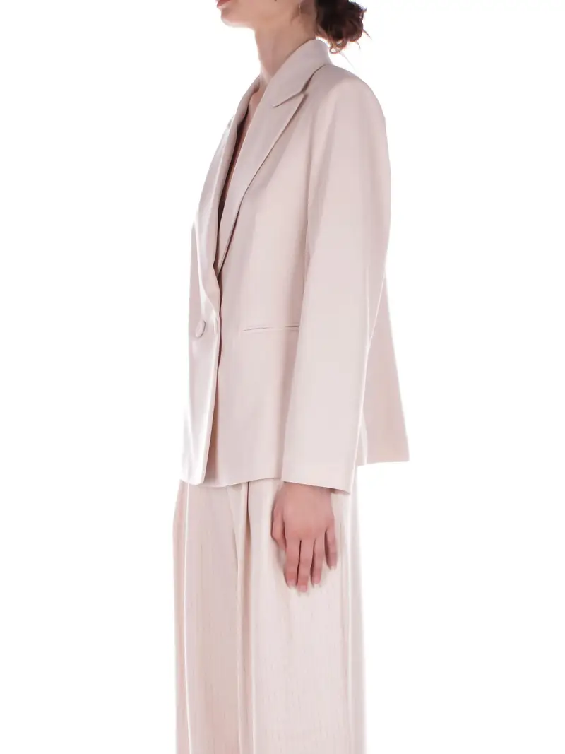 H2O Giacche Doppiopetto Donna Panna miniatura 2