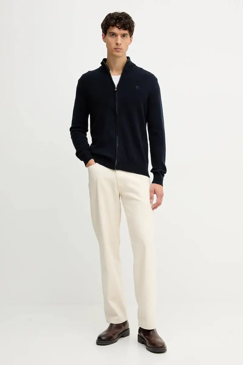 Hackett London Cardigan Uomo Blu 3595651 miniatura 2