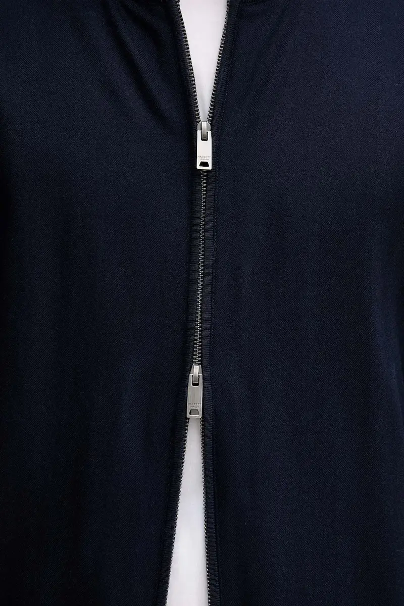 Hackett London Cardigan Uomo Blu 3595836 miniatura 5