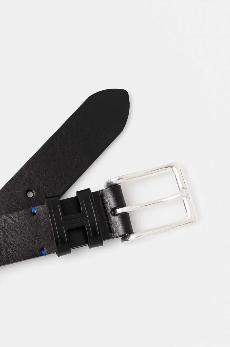 cintura in pelle uomo colore nero HM413177 miniatura 2