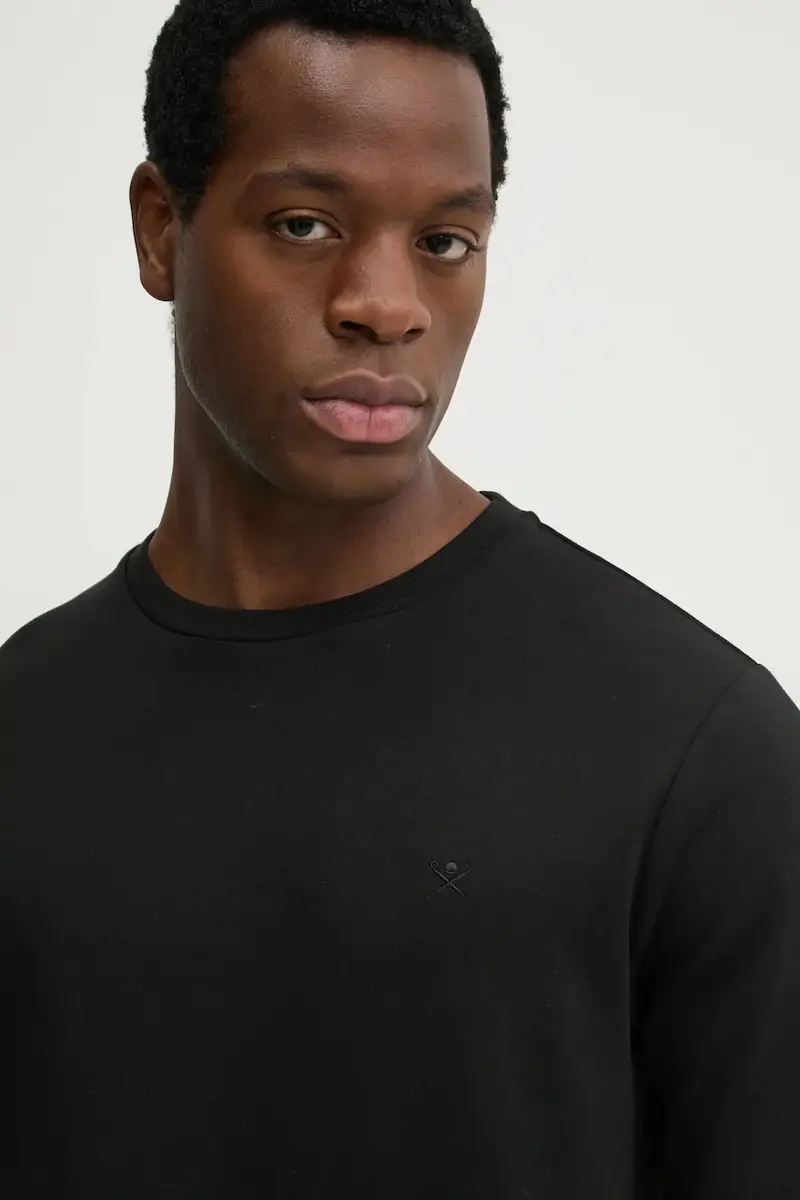 felpa uomo colore nero HM581165 miniatura 4