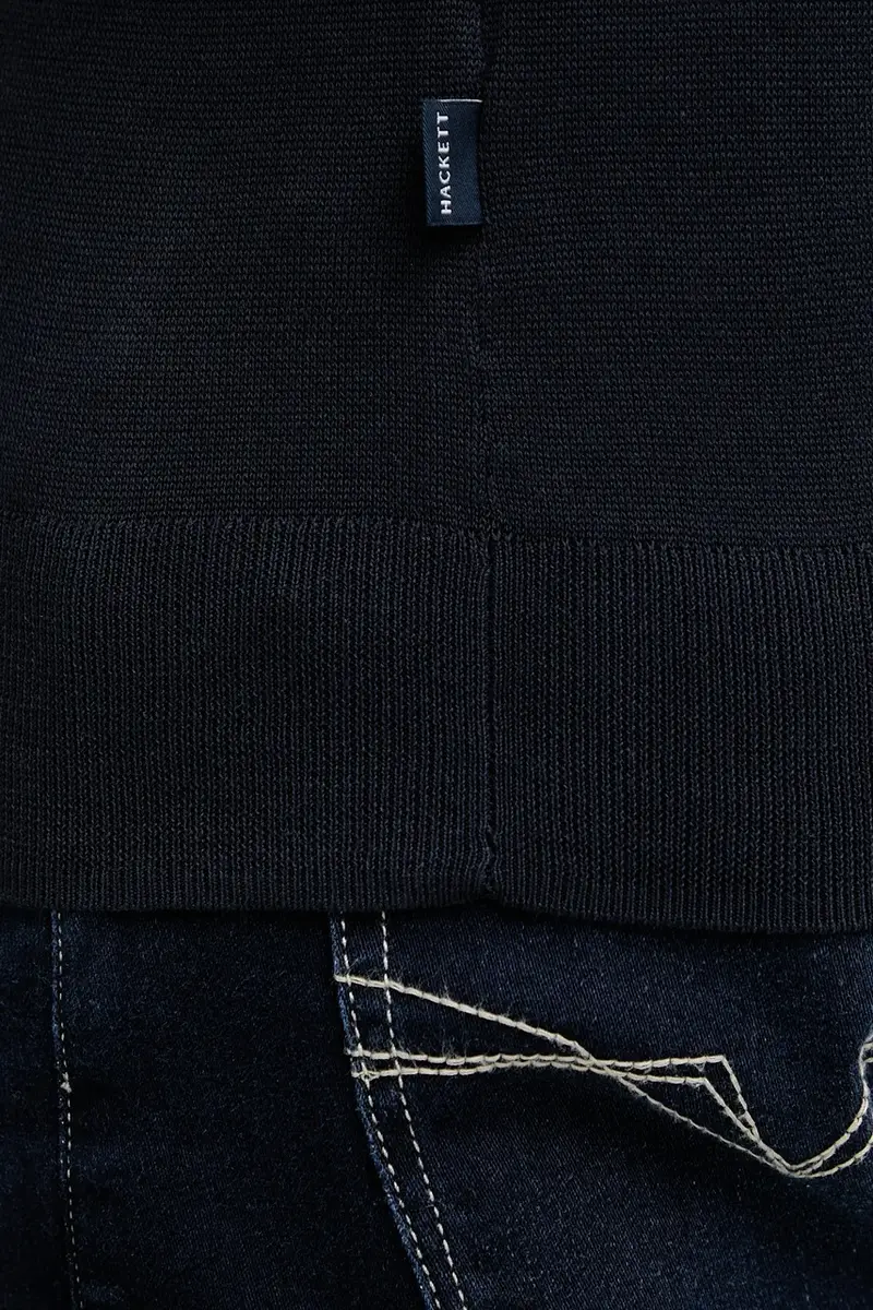 maglione in cotone uomo colore blu navy HM7000095 miniatura 5