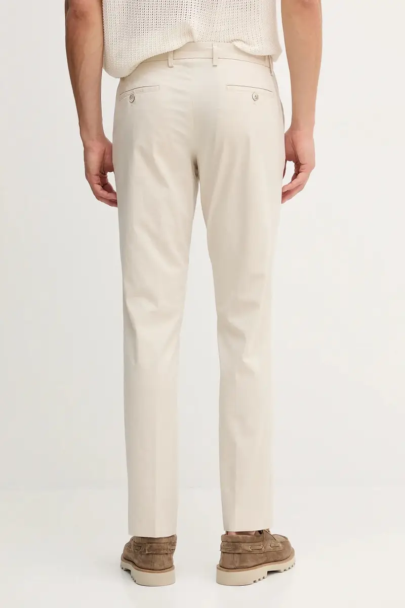 pantaloni uomo colore beige HM2100009R miniatura 3