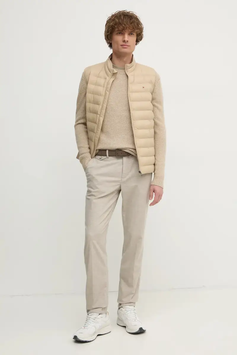 pantaloni uomo colore beige HM212679R miniatura 2