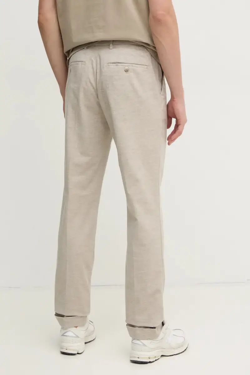 pantaloni uomo colore beige HM212679R miniatura 3