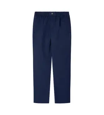 per ragazzo HK210769 Pantaloni da spiaggia in stile jogger blu scuro (7años= 122cm), Casual, Cotone, Navy, moda per bambini