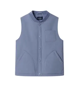 per ragazzo HK4000013 Gilet estivo blu (9años= 134cm), Casual, Poliamide, moda per bambini