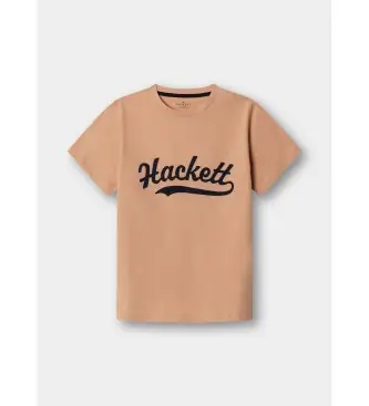 per ragazzo HK5000020 Maglietta con logo Peach Tee (Y13), Bianco, Casual, Cotone, Manica corta, moda per bambini