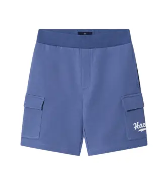 per ragazzo HK5800024 Pantaloncini blu SW Cargo (9años= 134cm), Casual, Cotone, moda per bambini