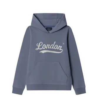 per ragazzo HK5800025 Felpa blu London Hoody (2 años = cm), Casual, Cotone, Manica corta, Manica lunga, moda per bambini