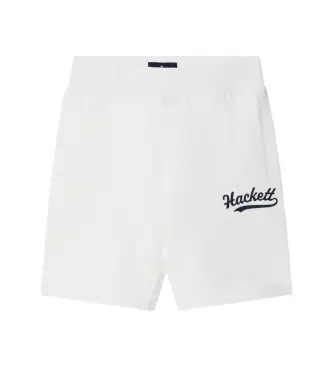 per ragazzo HK5800046 Pantaloncini con logo bianco (9años= 134cm), Casual, Cotone, moda per bambini