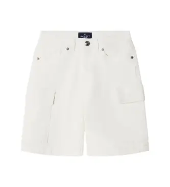 per ragazzo HK8000005 Pantaloncini cargo in denim bianco (2 años = cm), Casual, Cotone, moda per bambini