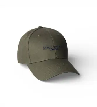 per uomo HM0400074 Cappellino a contrasto verde (OSFA), Casual, Cotone