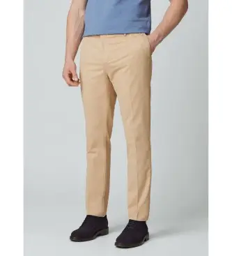 per uomo HM212487 Pantaloni chino beige Kensington (42/32), Casual, Cotone