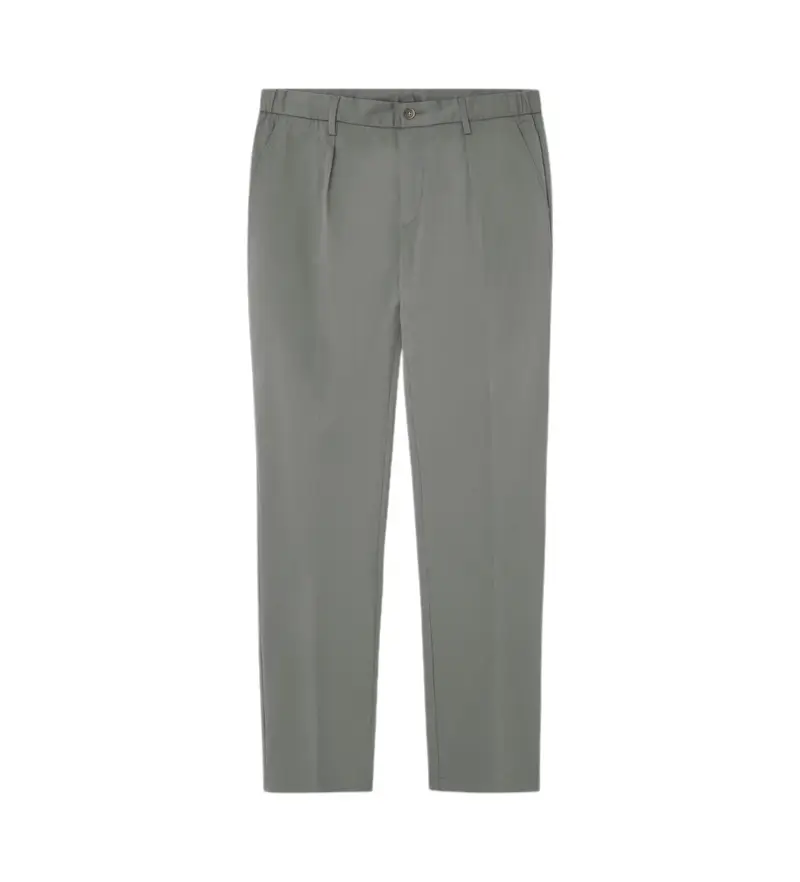 per uomo. HM212627 Pantaloni con coulisse verdi (36/32), Casual, Verde, Lyocell