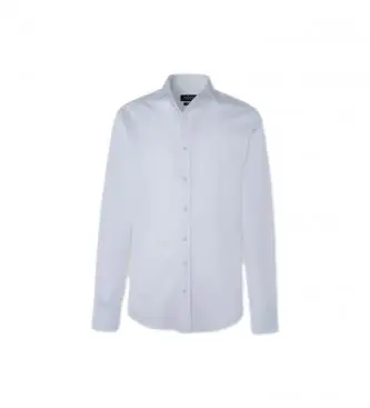 per uomo HM308677 Camicia stretch Pop Bc bianca (155), Casual, Cotone