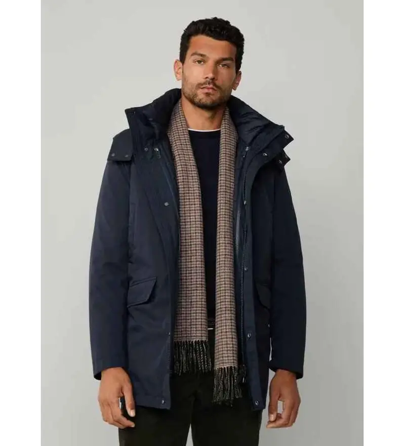 Hackett London Parka Uomo Blu 4042633