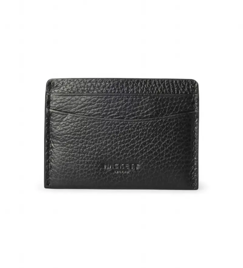 Hackett London Porta carte di credito Uomo Nero 2664688