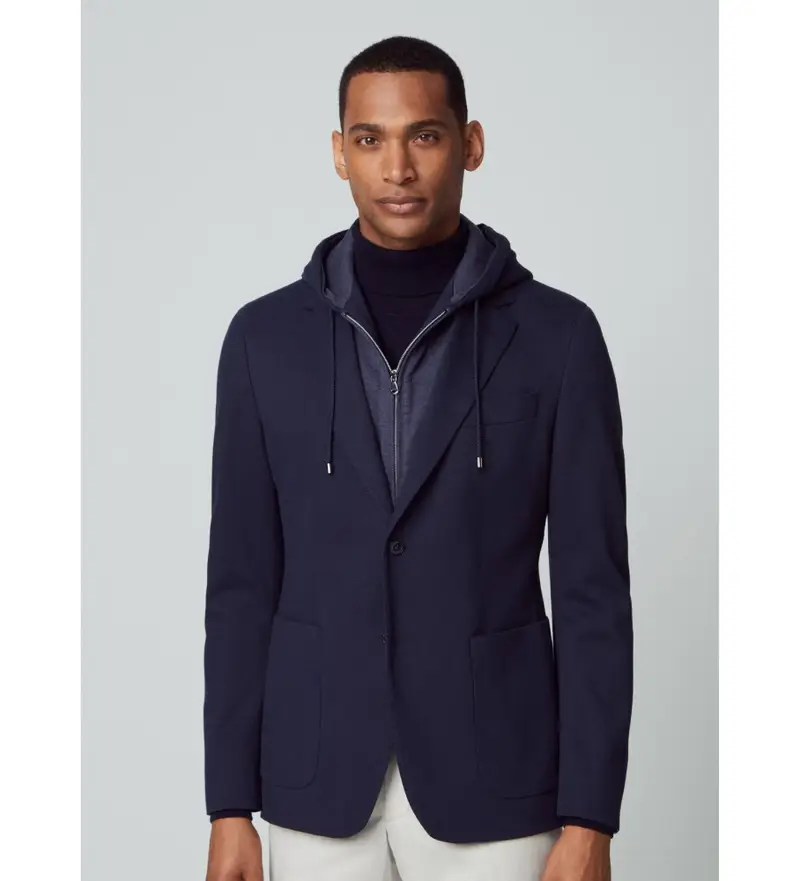 Hackett London Gilet Uomo Blu 4038622