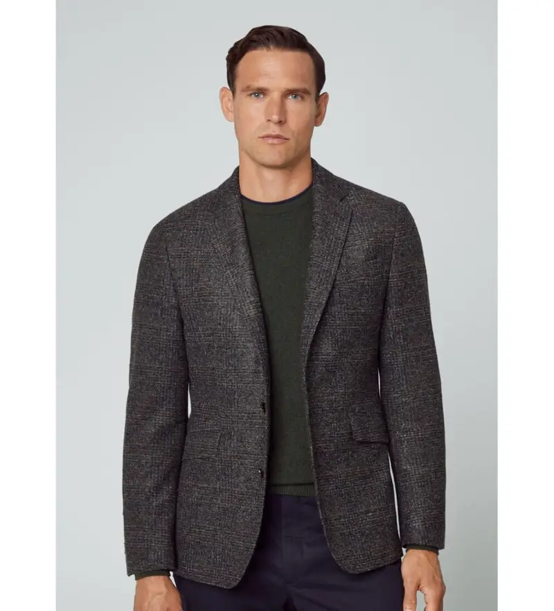 Hackett London Blazer Uomo Marrone 4049424